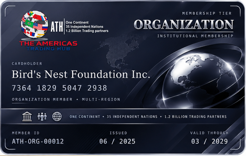ORGANIZATION Membership Card Front